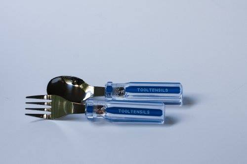 Tooltensils Fork & Spoon (Blue)