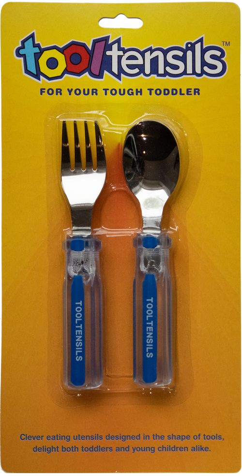 Tooltensils Fork & Spoon (Blue)