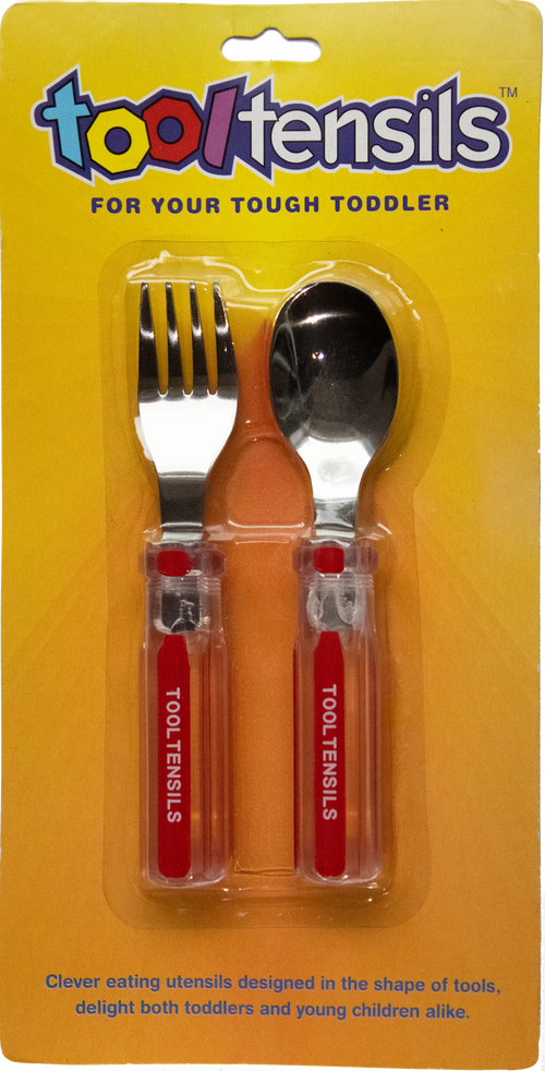 Tooltensils Fork & Spoon (Red)