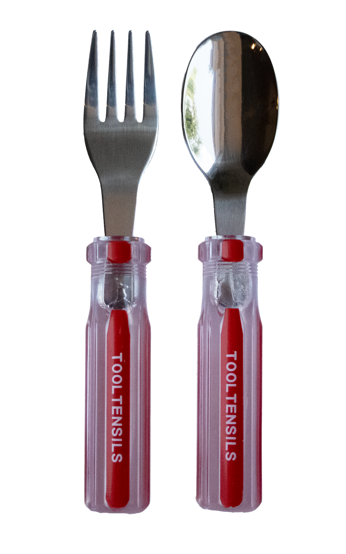 Tooltensils Fork & Spoon (Red)